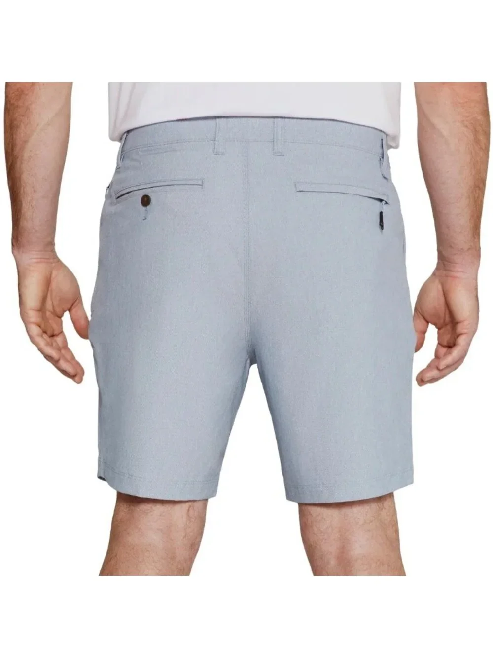 NWT Infinity Linearflex Men's 36 Blue Hybrid Stretch Shorts